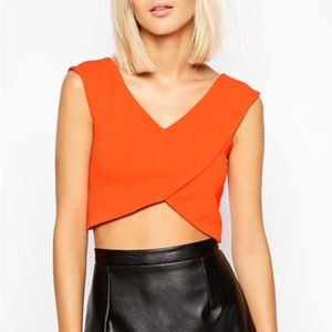 NWT River Island Wrap Crop Tops Size 12